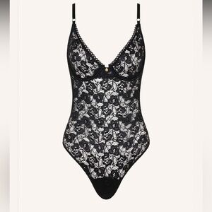 Black Lace Bodysuit